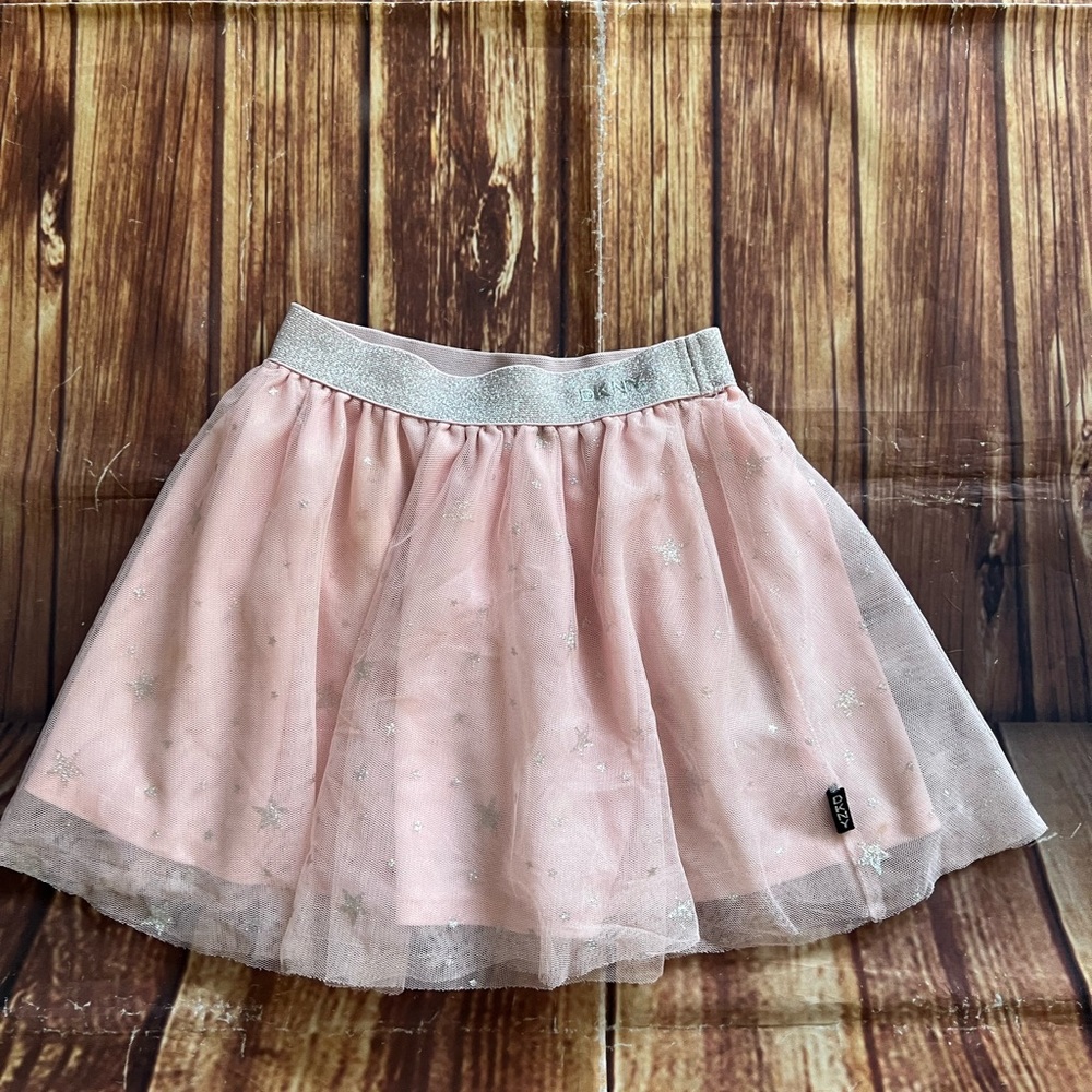 DKNY Toddler Girl’s Light Pink Tulle Skirt Size 4T